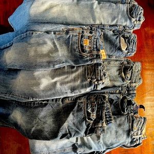 8 pair Size 8 Boys Jeans